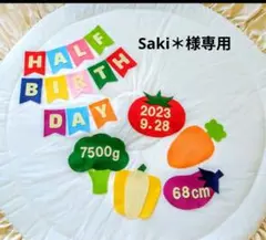 ⑯【Saki＊様専用】ハーフバースデー装飾品