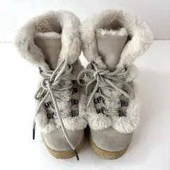 ZARA ファーブーツ　19.5cm