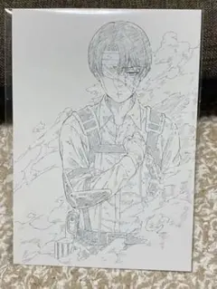 進撃の巨人　映画　入場者特典 リヴァイ　ビジュアルカード