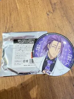 黒子のバスケ gigo グリッター缶バッジ 白スーツ 紫原敦