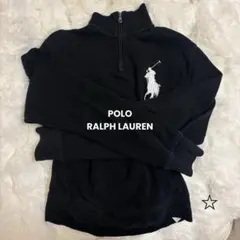 Polo Ralph Lauren ポロラルフローレン ハーフジップ ブラック