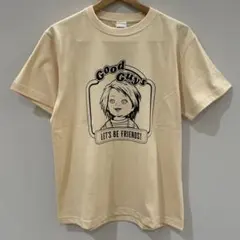 CHUCKY Lサイズ ベージュ Tシャツ CP-CP2502