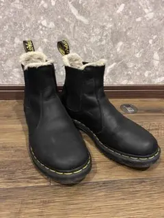 ドクターマーチン ボア チェルシーブーツ サイドゴア ショートブーツ レザー