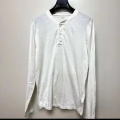 GAP エブリデイソフト 長袖ヘンリーネック S576番