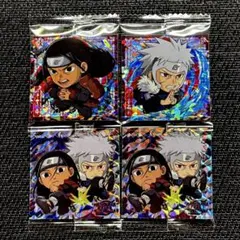 ナルト 疾風伝 忍界シールウエハース HR.UR 千手柱間 千手扉間 ①