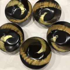 『海うー特価』　山田平安堂　龍シリーズ　tatsu 平鉢　5枚 海うー特価』 山田平安堂 龍シリーズ tatsu 平鉢 5枚