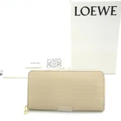 ✨未使用展示品✨　LOEWE 長財布　アナグラム　アマソナ　南京錠　バイカラー 2025年最新】LOEWE アマソナの人気アイテム - メルカリ