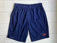YONEXヨネックス メンズ 限定モデル ネイビーブルー　ハーフパンツ M 美品