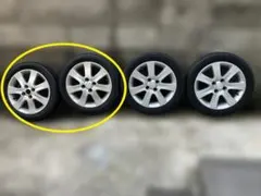 たんたんさま専用　三菱アイ　純正アルミ　145　前サイズ２本　ヨコハマECOS付