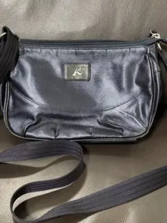 Kitamura2 ネイビー ナイロン ショルダーバッグ