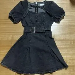 pium ワンピース　デニム