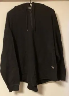 Dickies パーカー　黒　裏起毛　M