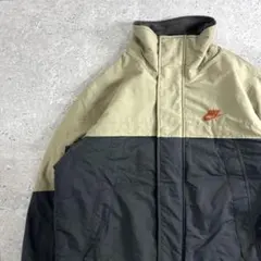 【希少】NIKE 00s ナイロンジャケット ブルゾン 中綿 ワンポイント