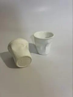 レア Rob Brandt 陶器 クラッシュドカップ 中　4個セット（1個おまけ レア Rob Brandt 陶器 クラッシュドカップ 中 4個セット（1個おまけ