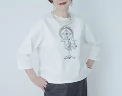 新品　マチコジント　ロンドン　プルオーバー Tシャツ　七分袖