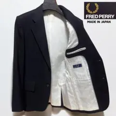 【定価４.7万】美品　FRED PERRY　日本製　ジャケット　裏地月桂冠のサムネイル