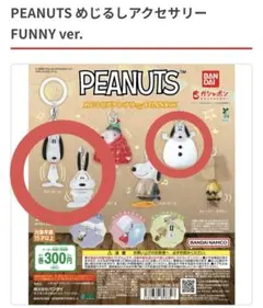PEANUTS めじるしアクセサリー FUNNY ver. 3個セット