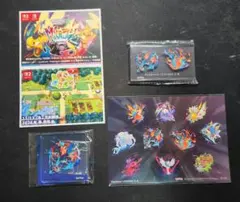 ポケモンレジェンズZA　予約特典セット　アクリルブロック 　アクリルスタンド