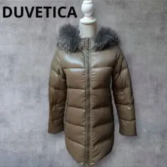 ✨️美品✨️DUVETICA レディースダウン ラクーンファー付き取り外し可