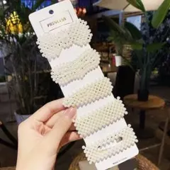 パールデザイン ヘアピン 5個セット