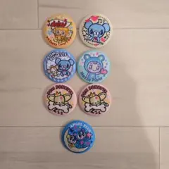 ナルミヤキャラクターズ 刺繍缶バッジ ビスケット　缶バッジのみ　6種類