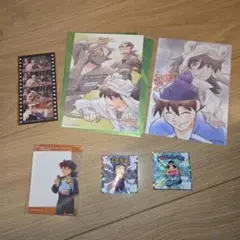 忍たま乱太郎 映画 入場特典 シール 土井半助 福富しんべヱ 山田伝蔵