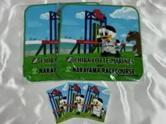 千葉ロッテマリーンズ タオル2枚 × ステッカー3枚