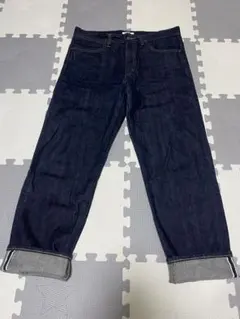 UNIQLO U 濃紺 セルビッジデニム 赤耳 32インチ