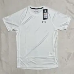 Under Armour ランニング半袖Tシャツ Sサイズ ホワイト メンズ