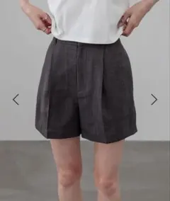 LOWRYSFARM バスケットショートパンツ チャコールグレー