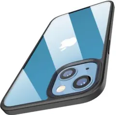 iPhone13 Pro Max ケース クリア PCバックパネル 黒縁