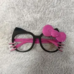 ハローキティ　伊達メガネ