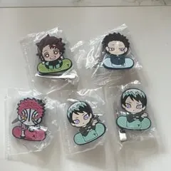 鬼滅の刃 キャラばんちょうこうヘアクリップ 狛治　猗窩座 炭治郎 愈史郎