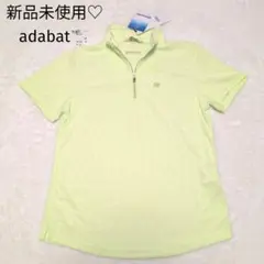 新品未使用♡adabat ポロシャツ Mサイズ レディース リンクス柄