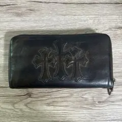 正規品 クロムハーツ長財布 カモフラ柄
