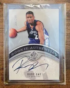 NBA Rudy Gay サインカード Upper Deck SP 限定299枚
