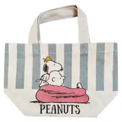 新品 PEANUTS スヌーピー ランチバッグ リラックス