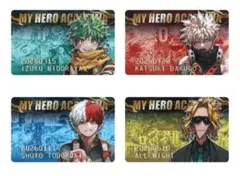 ヒロアカ バースデーコレクションカード 2026 緑谷 爆豪 轟 オール