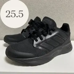 adidas ブラック スニーカー ランニングシューズ 25.5cm