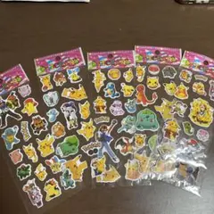 ポケモン　シール　5枚セット