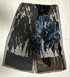 シルク100% ❤️ 欧風柄のストール