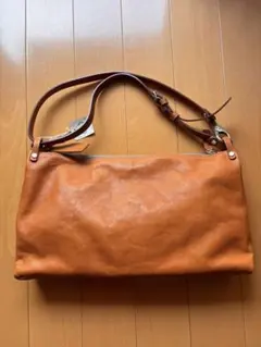 本革アコーディオンショルダーバッグ○BROWN○6309 - メルカリ