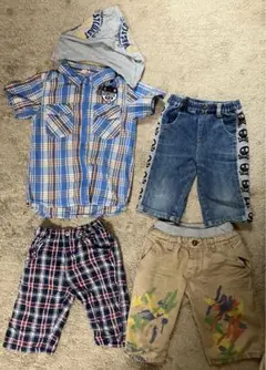 【まとめ売り】キッズ130サイズ3点と、140サイズ1点の4点セット