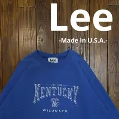 USA製！！【Lee リー】スウェット　ケンタッキー大学スウェット 刺繍ロゴ