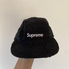 supreme cap black 25ss