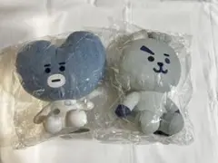 BTS BT21 デニム K-POPキャラクターぬいぐるみ6体セット BTS BT21 デニム K-POPキャラクターぬいぐるみ6体セット BTS