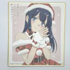 青春ブタ野郎はランドセルガールの夢を見ない 特典　ミニ色紙 牧之原翔子