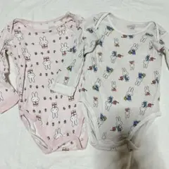 ユニクロ　UNIQLO 肌着　ロンパース　ミッフィー 90cm