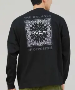 RVCA/ルーカ BANDANA BALANCE LT ロンT 新品メンズL