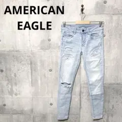 AMERICAN EAGLE レディース ダメージデニム ダメージジーンズ 2